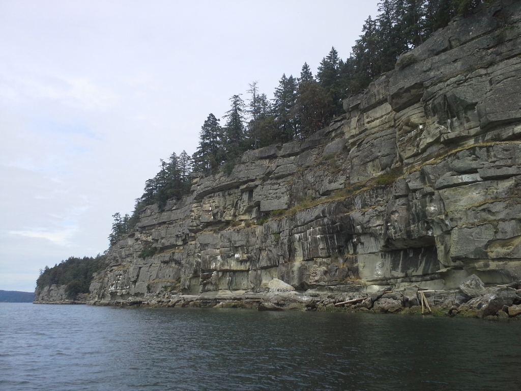 Photo of bluffs.