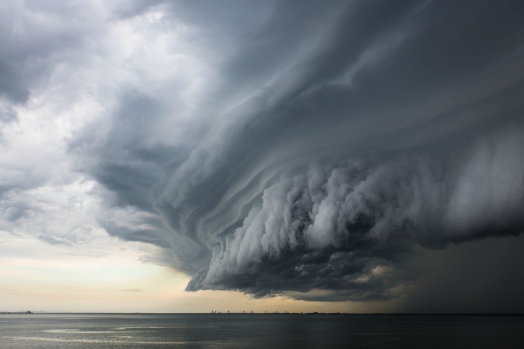Photo of storm.
