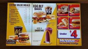 Price Watch – Fast Food