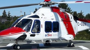 Leonardo AW169 Medevac Helo